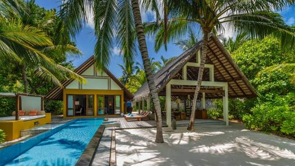 Beach Villa With Pool
