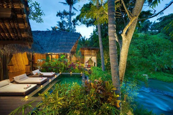 Signature Pool Suite and meditation pavilion
