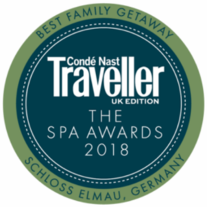 CONDE NAST TRAVELLER SPA AWARDS - BEST FAMILY GETAWAY 2018