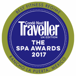 CONDE NAST TRAVELLER SPA AWARDS - BEST FITNESS REGIME 2017