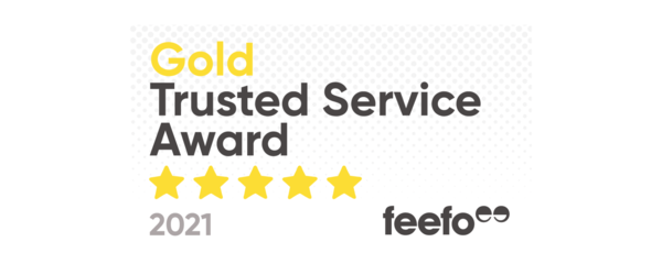 Healing Holidays receives Gold Trusted Service Award 2021