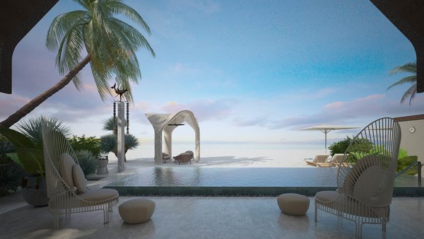 Wellbeing Beach Pool Villa