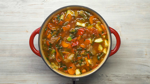 Hearty Barley & Vegetable Soup Recipe 