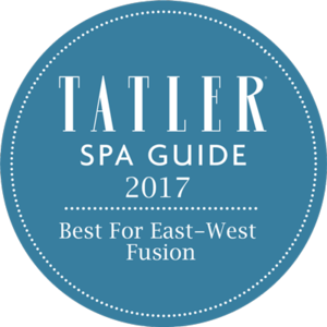 Tatler Spa Guide Award - Best for East-West Fusion 2017