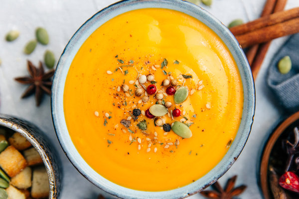 Ginger Turmeric Carrot Soup Recipe