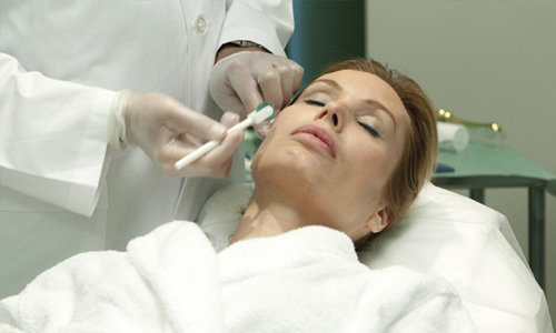 Face treatment at Vilalara, Thalassa Resort, Portugal