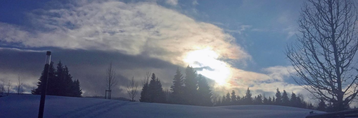 Sun rise at Lanserhof Tegernsee, Germany