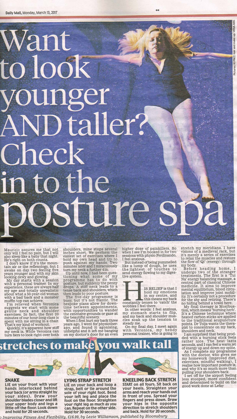Daily Mail Lefay posture programme