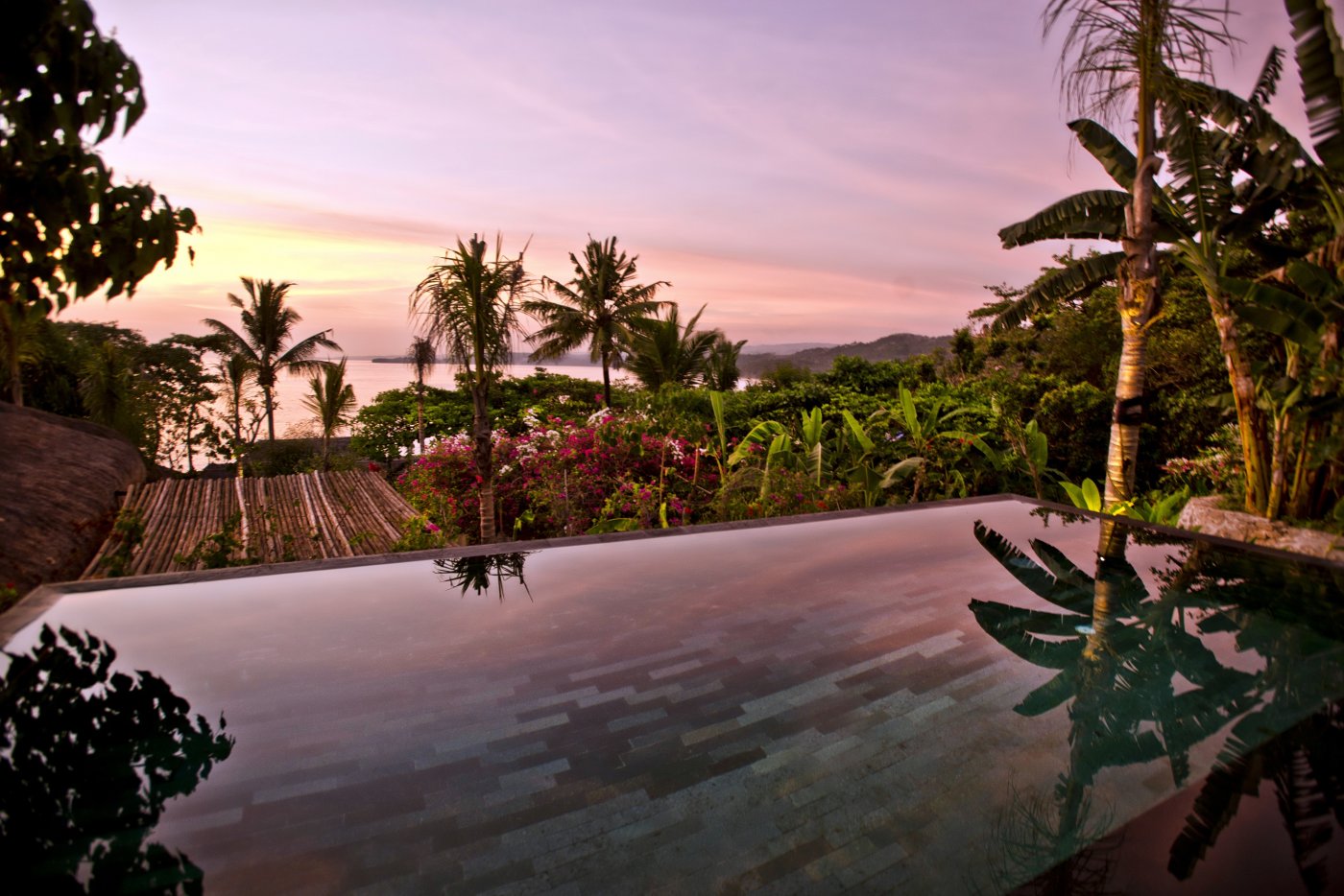 Infinity pool at Nihiwatu Resort