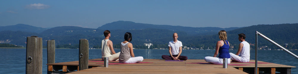 Group of people meditating